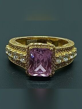 Pink Sapphire Ring NWTs